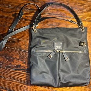 Henri Bendel Black Nylon Crossbody Bag Zip
Adjustable Strap